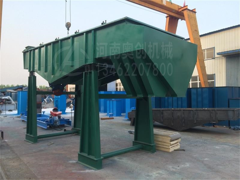 礦用振動篩可根據振動篩的材料軌跡進行分類