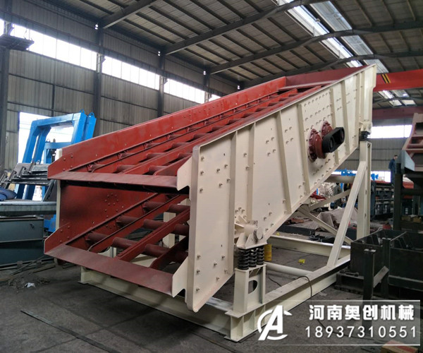 砂石料場圓振動篩