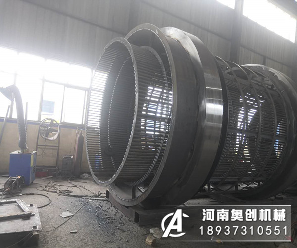 大型無軸滾筒篩安裝調(diào)試使用維修的注意事項