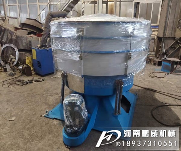 圓形搖擺篩可以有效的解決直線振動篩解決不了的細(xì)粉篩分問題