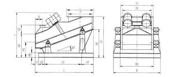 小煤廠用振動篩煤機